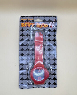 Betty Boop Digital Wristwatch King Features Syndicate/Fleischer Studio '03 NIB